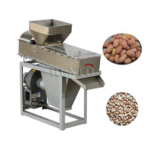 High Efficiency Dry Groundnut Peanut Red Skin Air Peeling Machine