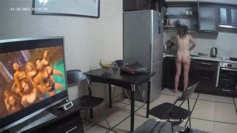 Watch Naked Girl Silver Naked Cleaning Nov18 22 Naked People With Jason In Kitchen The