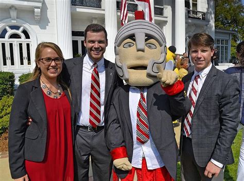 Troy University Mascots At College Colors Day 2015