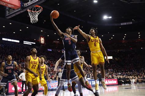 Arizona Mens Basketball Vs Usc Final Score Wildcats Get Back On