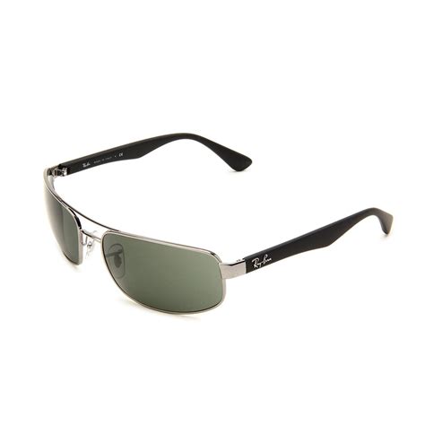 Ray-Ban RB3445 Gunmetal Black Sunglasses - IC Clothing