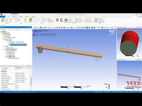 ANSYS Workbench 3 Point Bending Test Part 4 4 YouTube