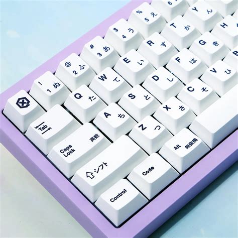 Минималистичные белые клавиши для механической клавиатуры | AliExpress