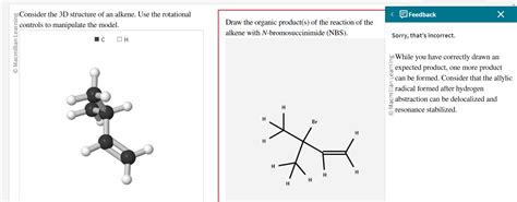 Solved Consider The D Structure Of An Alkene Draw The Chegg