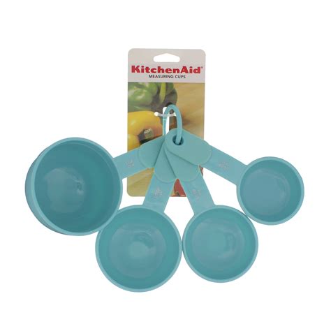 Kitchenaid Aqua Sky Measuring Cups Set Shop Utensils And Gadgets At H E B