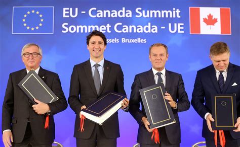 La Ue Y Canad Firman El Acuerdo De Libre Comercio Diario Versi N Final