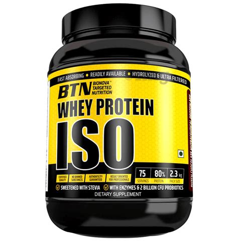 Btn Dutch Chocolate Whey Protein Isolate Iso Buy Jar Of Kg Powder