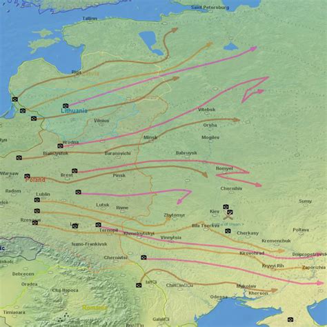 Operation Barbarossa Map