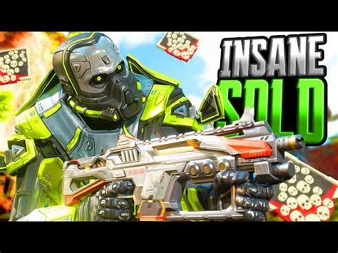 Solo Caustic Insane Kills And Damage Apex Legends Gameplay