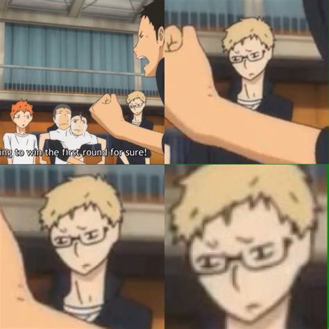 Can We Just Talk About Tsukishima Looking At Tanaka And Nishinoya