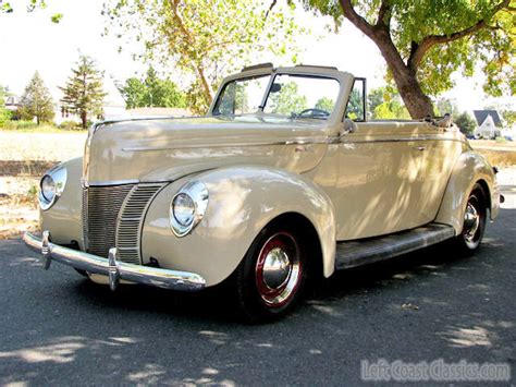 1940 Ford Deluxe Convertible for Sale