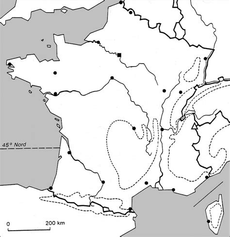 Carte De France Vierge Avec Fleuves Cartes pour s entraîner France