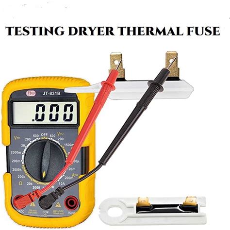 How To Test Thermal Fuse On Dryer Steps Machinelounge