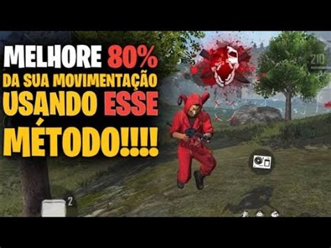 COMO MELHORAR A MOVIMENTAÇÃO NO FREE FIRE MOBILE E EMULADOR COMO