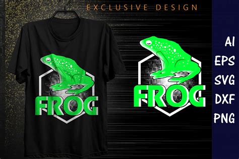 Frogs Vector T Shirt Design Graphic By Creativity Designer · Creative