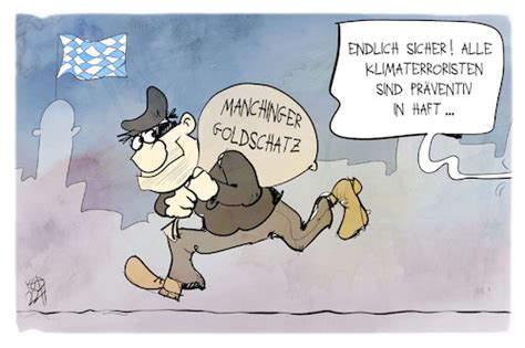 Bayern Ist Sicher Von Kostas Koufogiorgos Politik Cartoon TOONPOOL