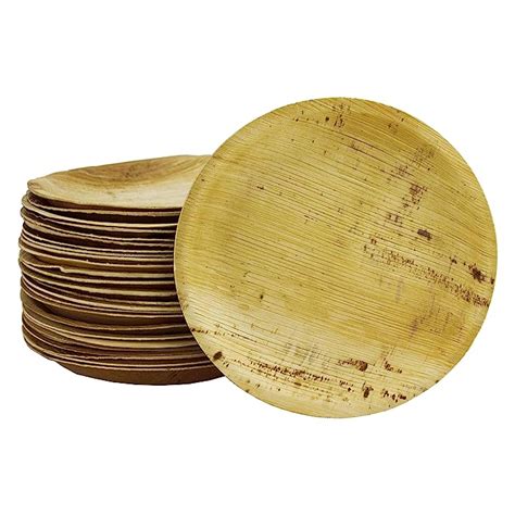 Buy Disposable Palm Leaf Plates Pack Compostable And