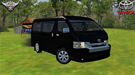 Toyota Hiace Gl Grandia Modified Mod For Bus Simulator Indonesiatoyota