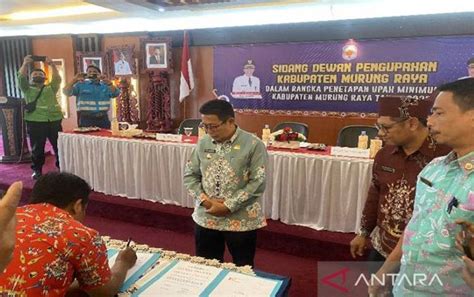 Pemkab Murung Raya Tetapkan Umk 2023 Sebesar Rp 3488798