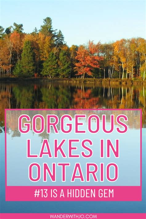 15 Best Lakes in Ontario - Must Visit for all Nature Lovers