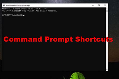 Command Prompt Shortcuts You Should Know Minitool