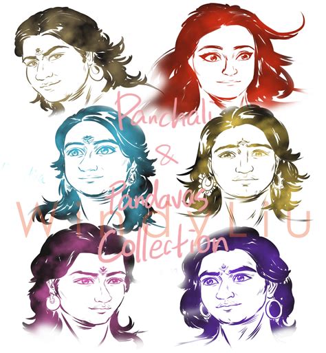 Panchalipandavas Collectionmahabharat 2013 By Windyliu On Deviantart