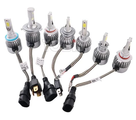 Accesorios De Coche C6 Faro Led 36w H1 H3 H4 H7 H8 H11 9005 9006 Coche