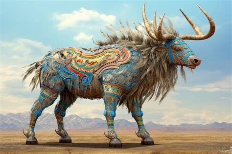 Premium Photo | National animal of Kazakhstan