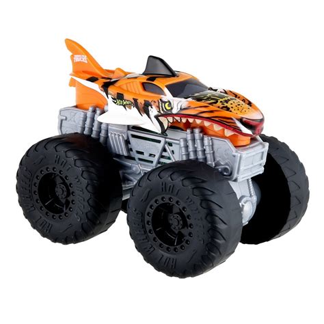 Hot Wheels Monster Truck Roarin Wreckers Tiger Shark 1 43