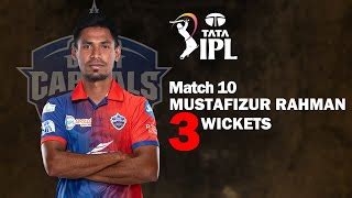 Watch Mustafizur Rahman S Wickets Vs Gujarat Titans Delhi Capital