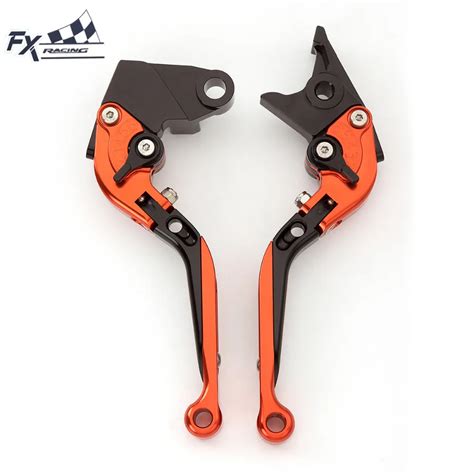 FX CNC Motorcycle Folding Extendable Brake Clutch Levers For KTM 990