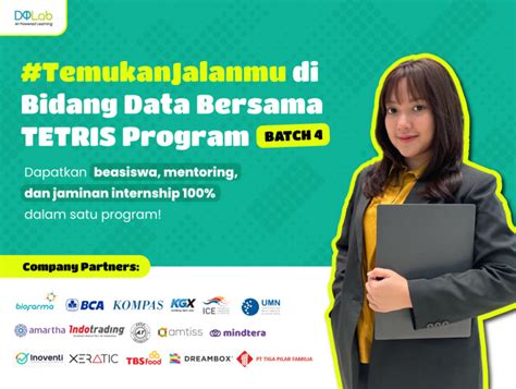 Beasiswa DQLab Tetris Batch 4 Untuk Mahasiswa Dan Umum Scholars Official