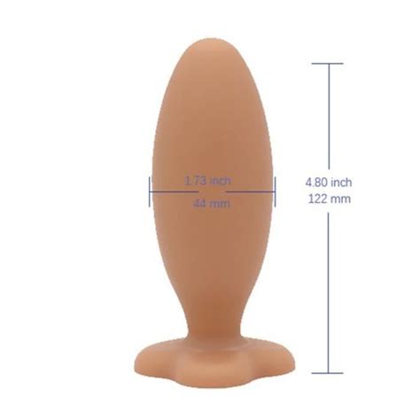 Plug Anal En Silicone Souple Avec Ventouse De Bain Pour Femme Outil De