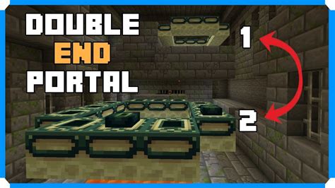 MUST SEE Double End Portal Seed Minecraft Bedrock Edition YouTube