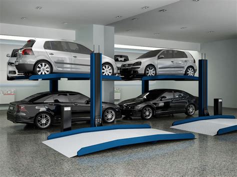 Elevación automática a doble cara Elevador Coche Parking Solutions