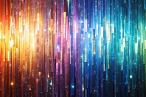 Premium Ai Image Texture In The Background Prismlike Light Reflecting