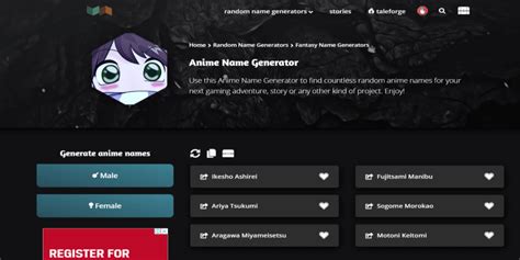 Leading 8 Anime Name Generator Websites - BuzzFlick