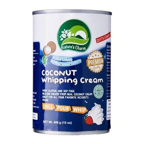 Natures Choice Coconut Whipping Cream 400g | Taste Nature | Organic ...