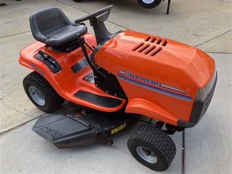 Husqvarna 38 Model Lth 120 Riding Lawn Mower Ronmowers