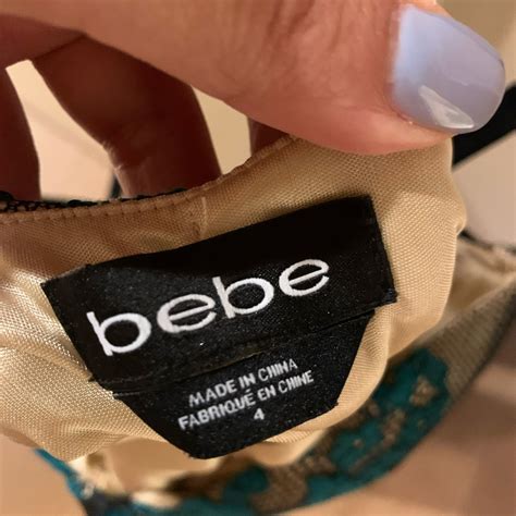 Teal Nude And Black Mini Dress Gem