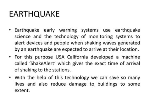 Early Warning System Disaster Management Ppt