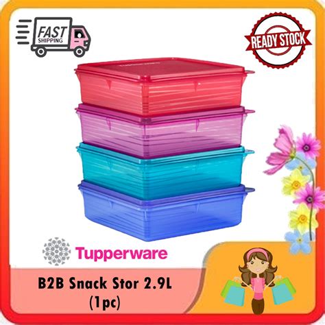 Tupperware B2B Snack Stor 2 9L Loose 1pc Shopee Malaysia