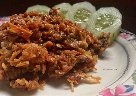 Resep Ayam Geprek Cabe Perenggi 🌶 Oleh Dapur Nadya Cookpad