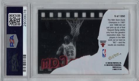 Lot Detail Michael Jordan 1997 Skybox Z Force 5 PSA GEM MINT 10