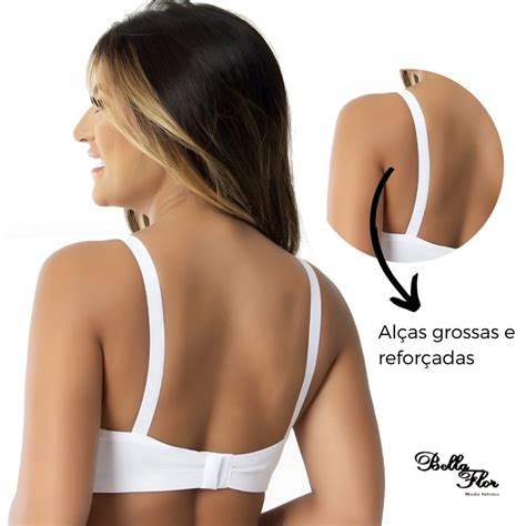 Kit Suti S Refor Ados Alta Sustenta O Sem Bojo Lingerie Plus Size Shopee Brasil