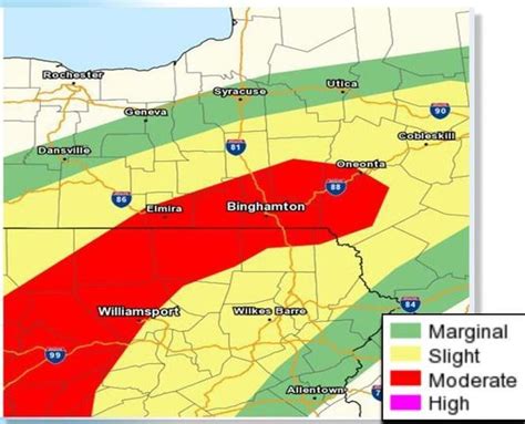 Flash Flood Watch Issued For Parts Of Upstate Ny As Florence Nears