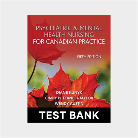 Psychiatric Mental Health Nursing For Canadian Practice Th Edition