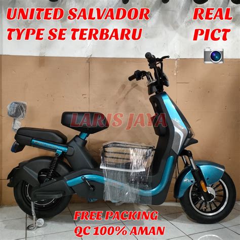 Jual Sepeda Listrik UNITED SALVADOR SE E BIKE Sepeda Listrik United