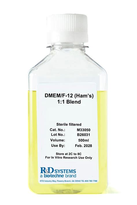 Dmem High Glucose No Glutamine No Phenol Red Off