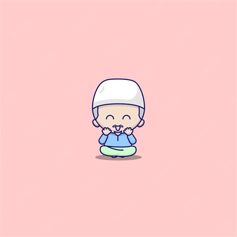 Premium Vector | Cute cleric illustration